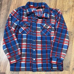 Quicksilver boys Plaid Button-Up Jacket